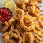 Calamari SQUID RINGS cumi gelang IQF (Individual Quickly Frozen) price/pack 1kg